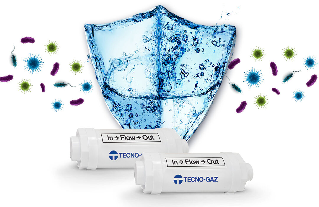 Kit de filtro para prevenção da Legionella